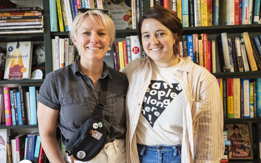 Meet a Mom – Black Rock Books Owners Meg and Emily